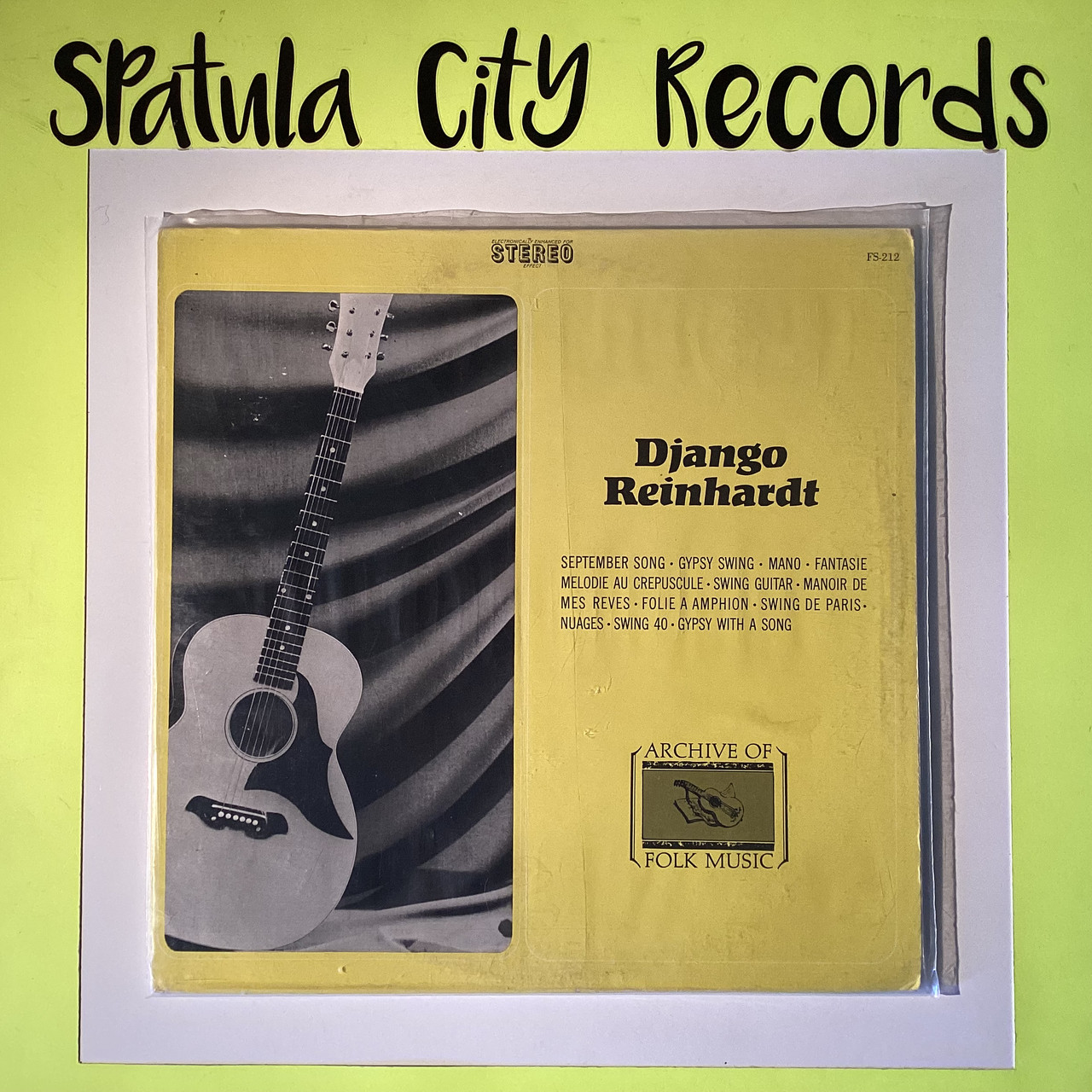 Django Reinhardt - Django Reinhardt - Self-titled - vinyl record album LP