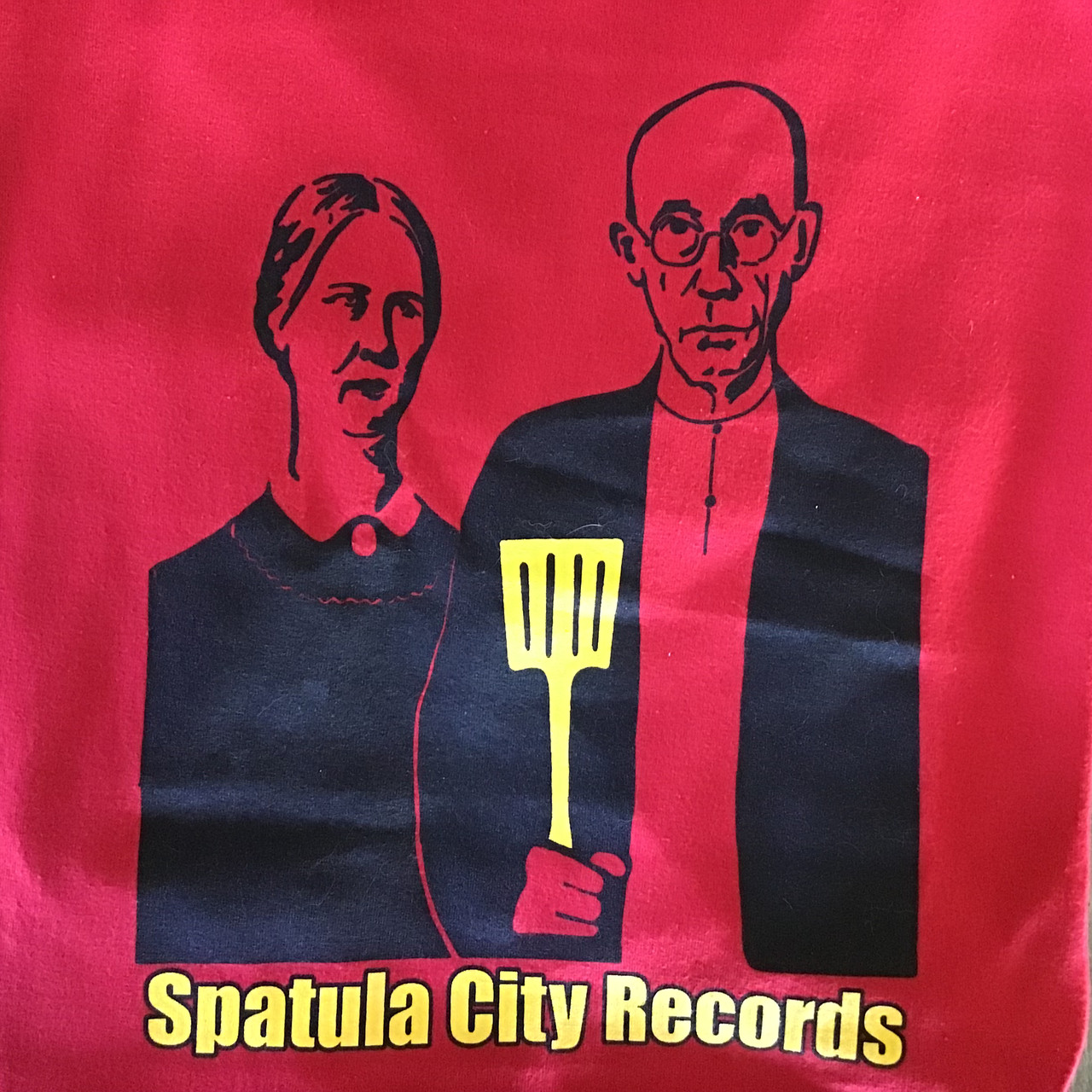 Spatula City Records Flipper Spatula Sticker