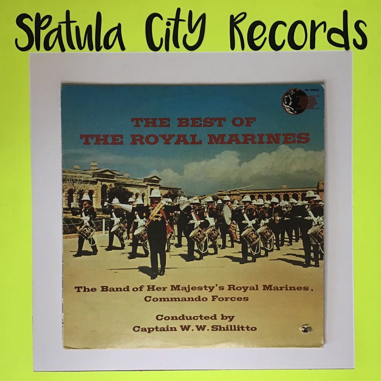 Band Of Her Majesty's Royal Marines, The -  Commando Forces Conducted By Captain W.W. Shillitto – The Best Of The Royal Marines - vinyl record LP