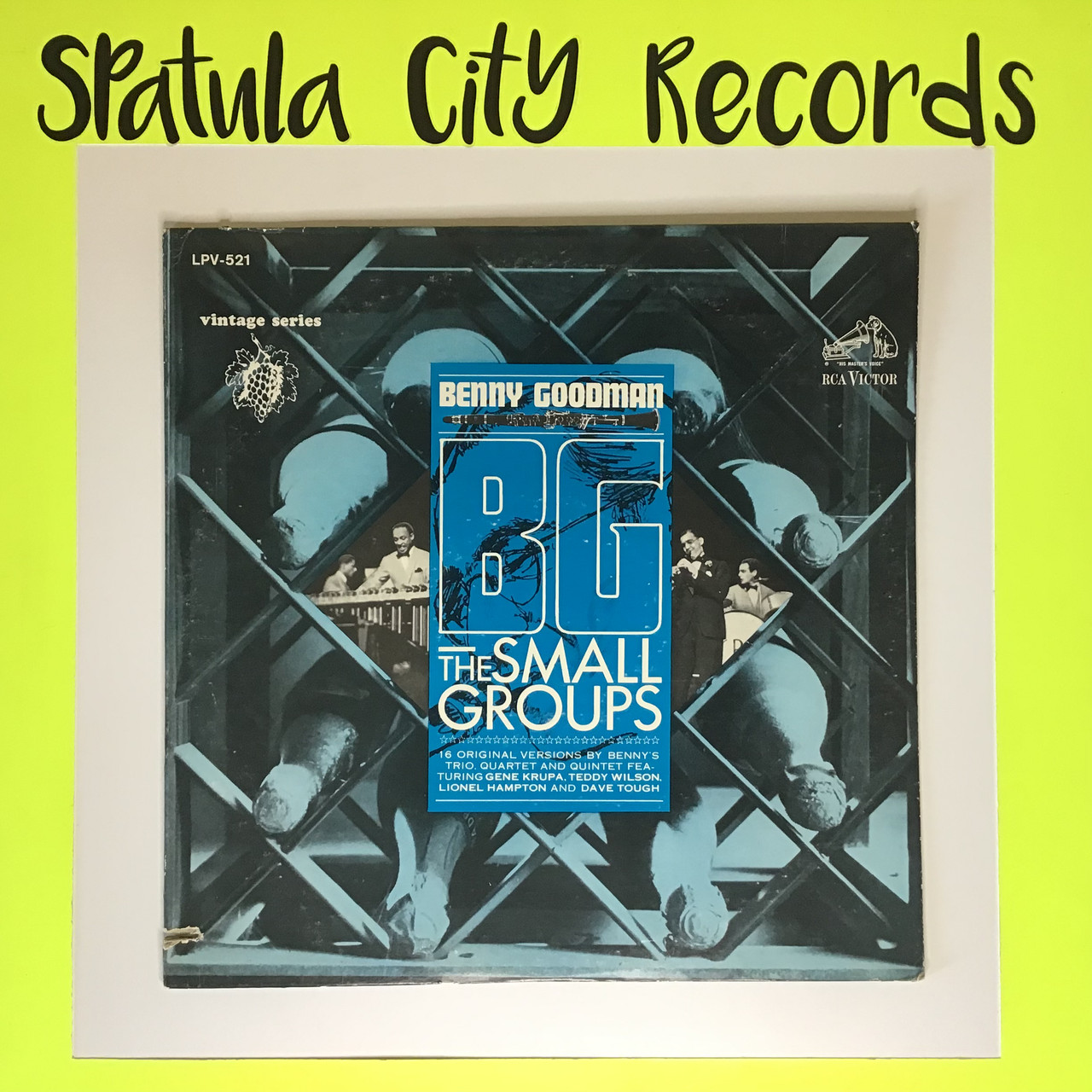 Benny Goodman - BG the Small Groups  - MONO - vinyl record album LP