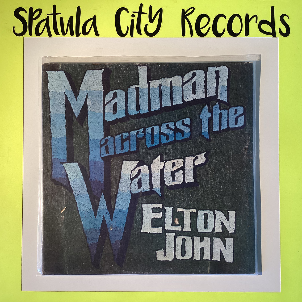 Elton John - Madman Across the Water - UK IMPORT -  vinyl record album LP