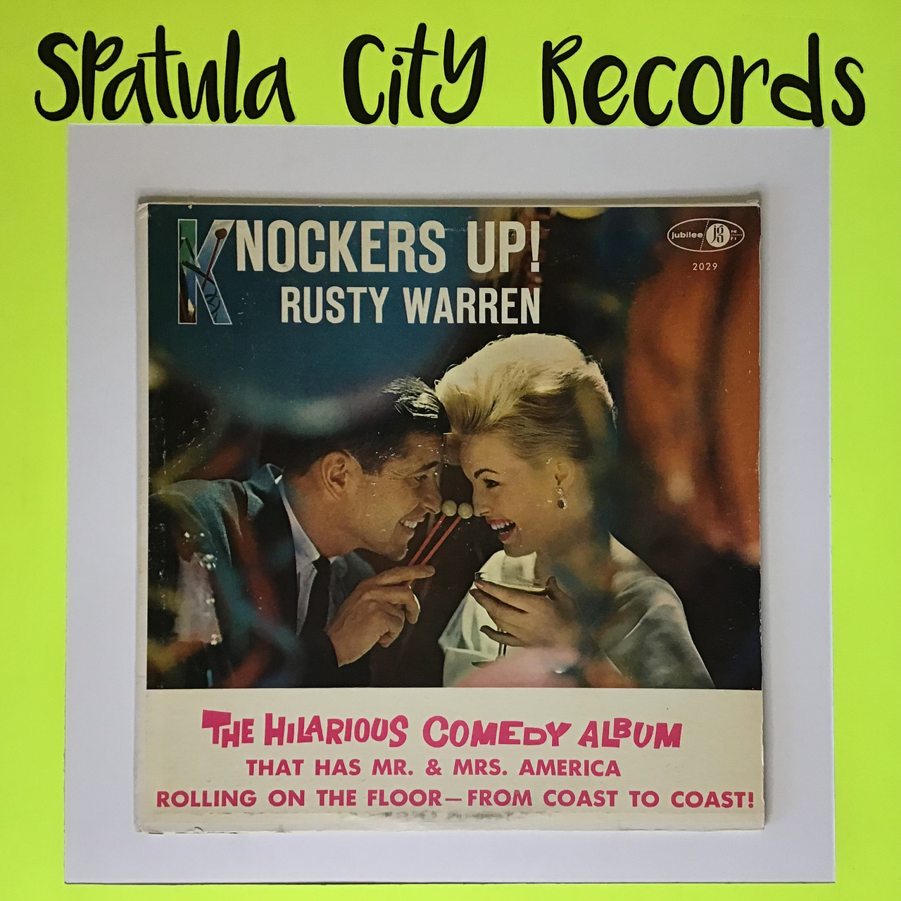 Rusty Warren - Knockers Up! - MONO - vinyl record LP