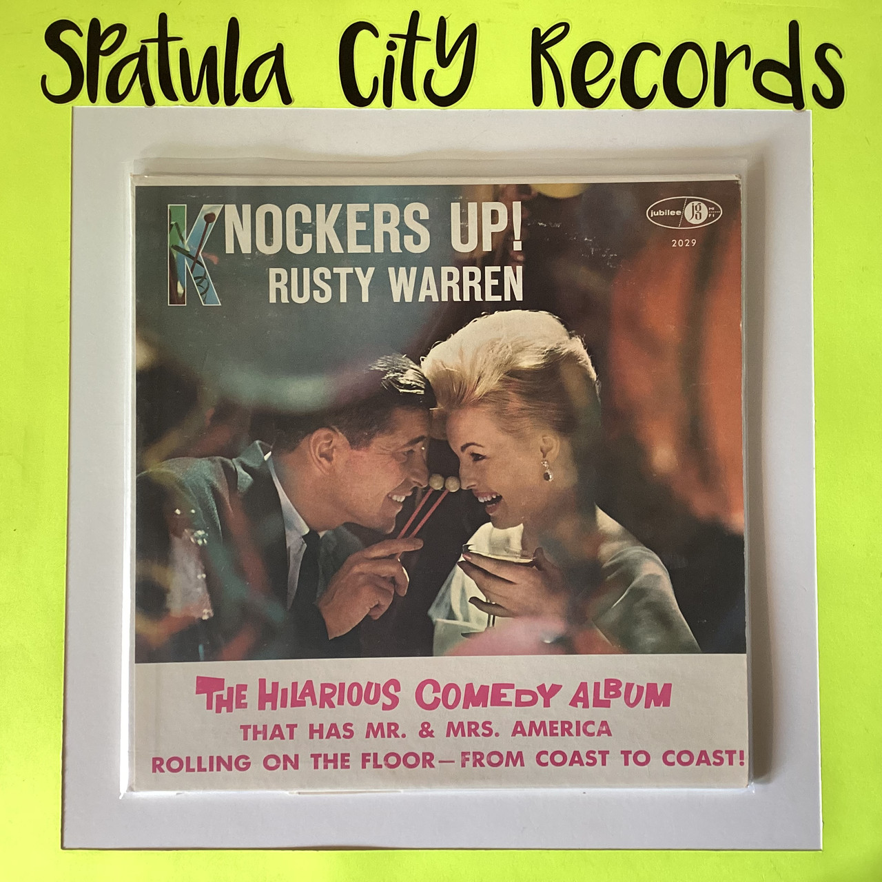 Rusty Warren - Knockers Up! - MONO - vinyl record album  LP