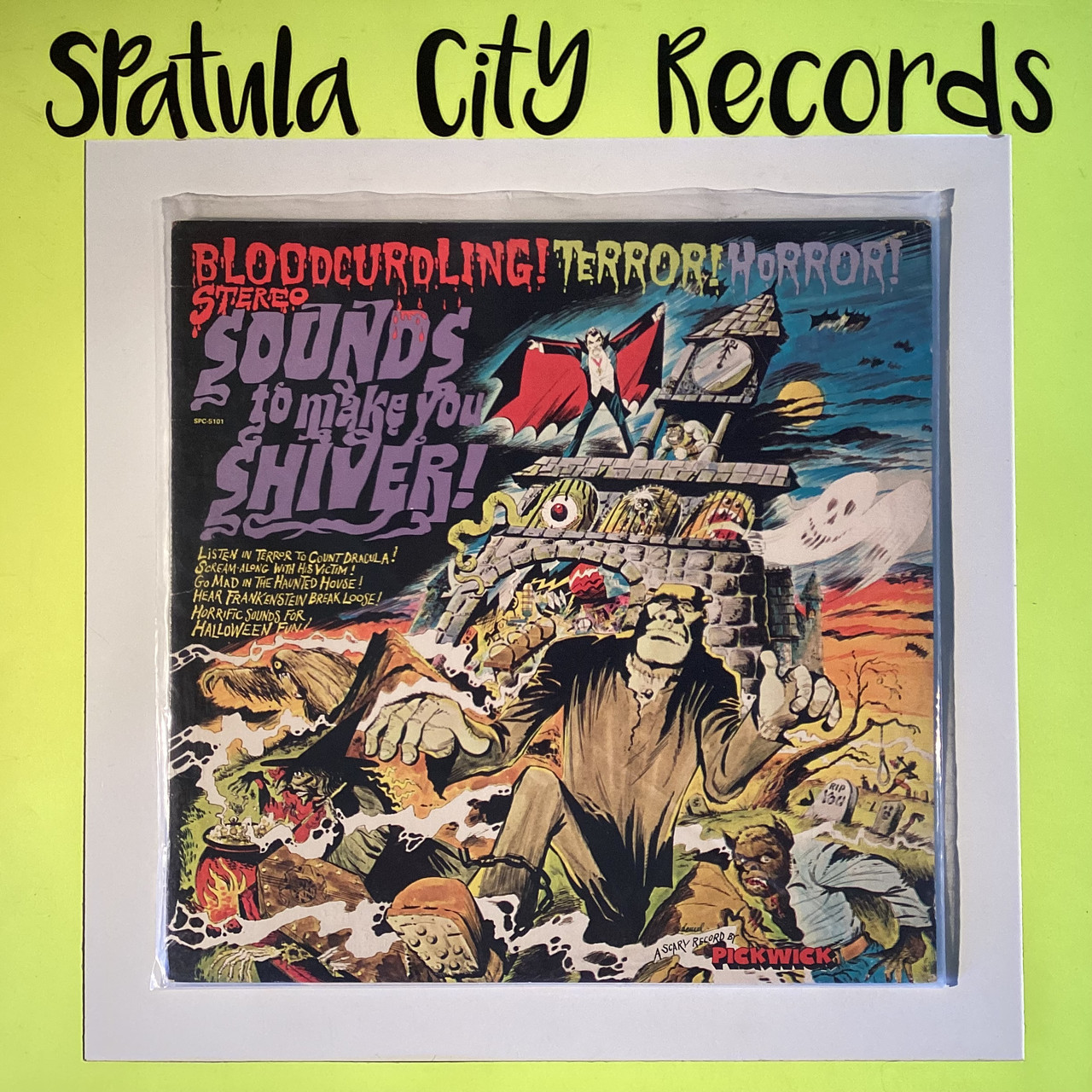 Sounds To Make You Shiver - soundtrack - vinyl record album LP