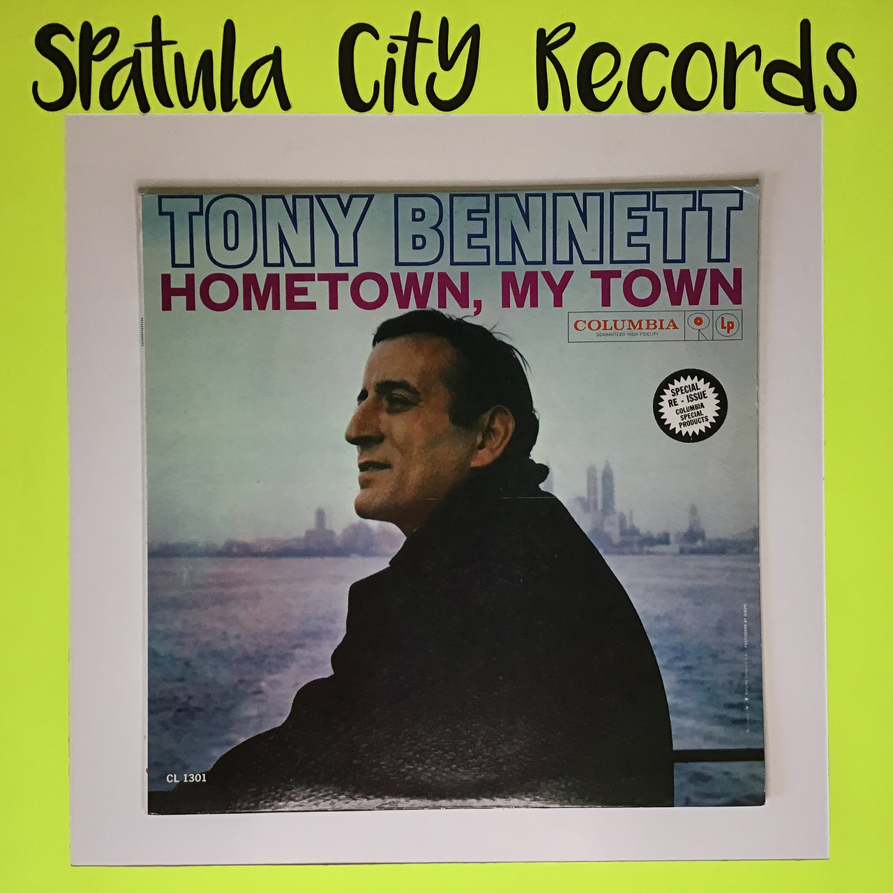 Tony Bennett - Hometown, My Town - MONO - vinyl record LP