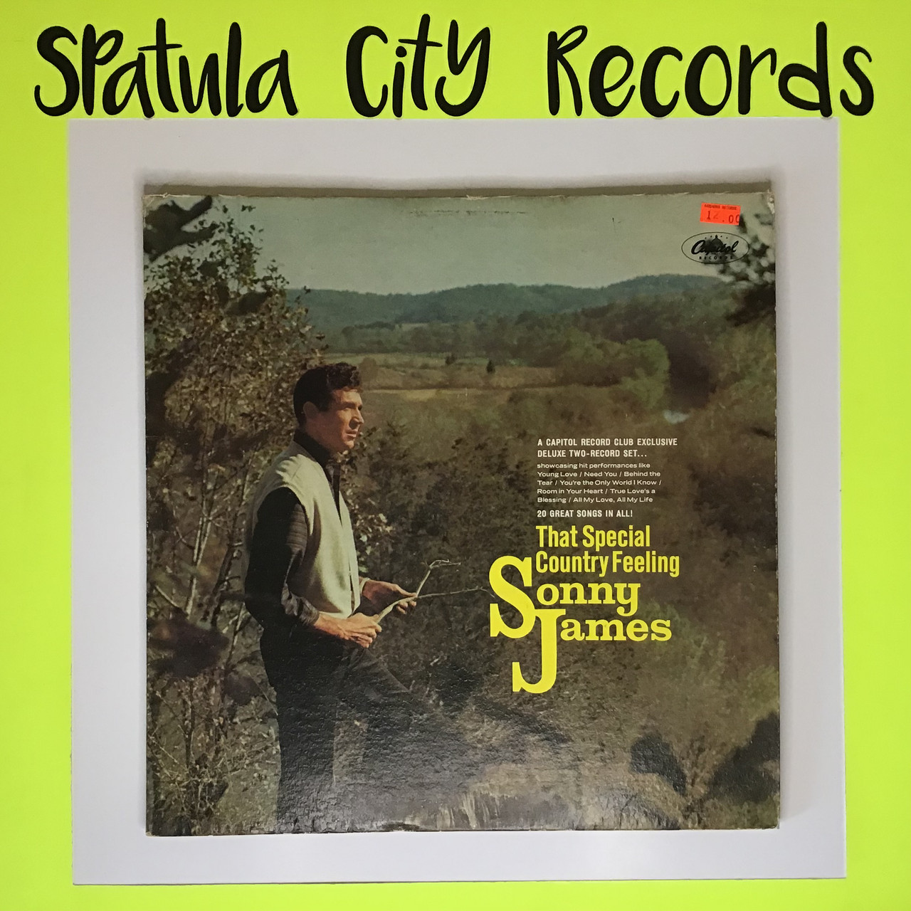 Sonny James - That Special Country Feeling - CLUB COPY - double vinyl record LP