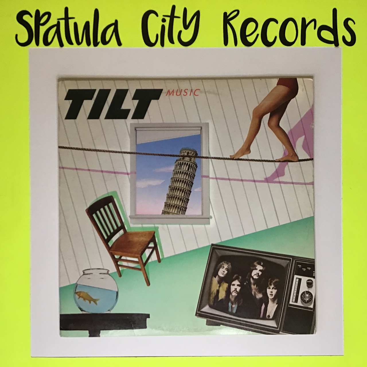 Tilt Music PROMO vinyl record album LP