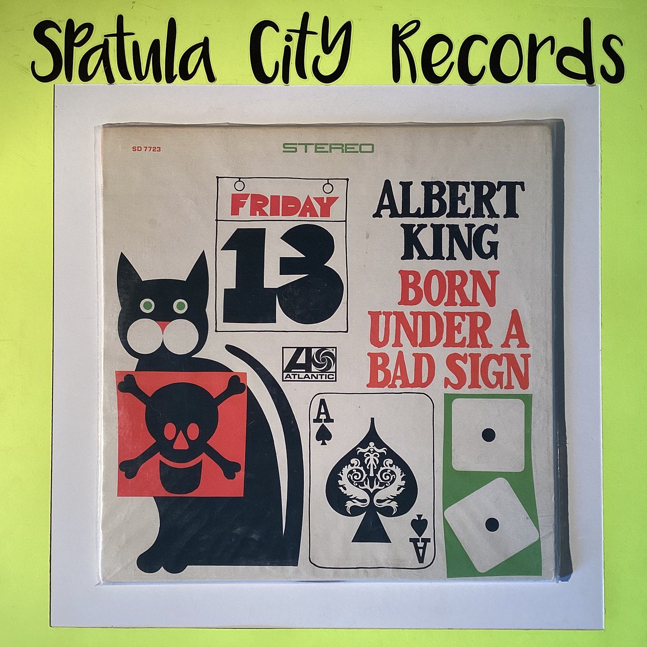 Albert King - Born Under a Bad Sign - vinyl record album  LP