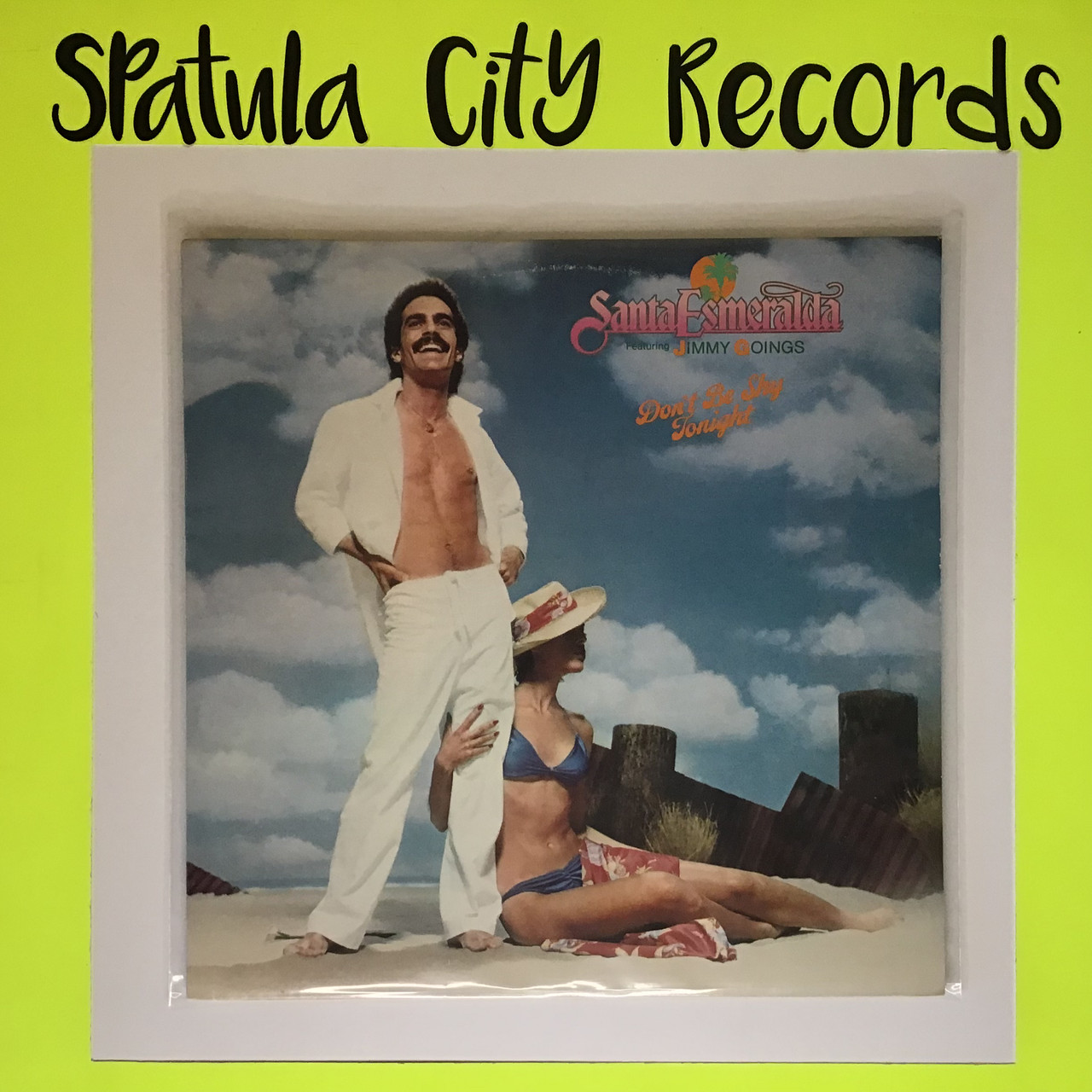 Santa Esmeralda Featuring Jimmy Goings - Don't Be Shy Tonight - vinyl record LP