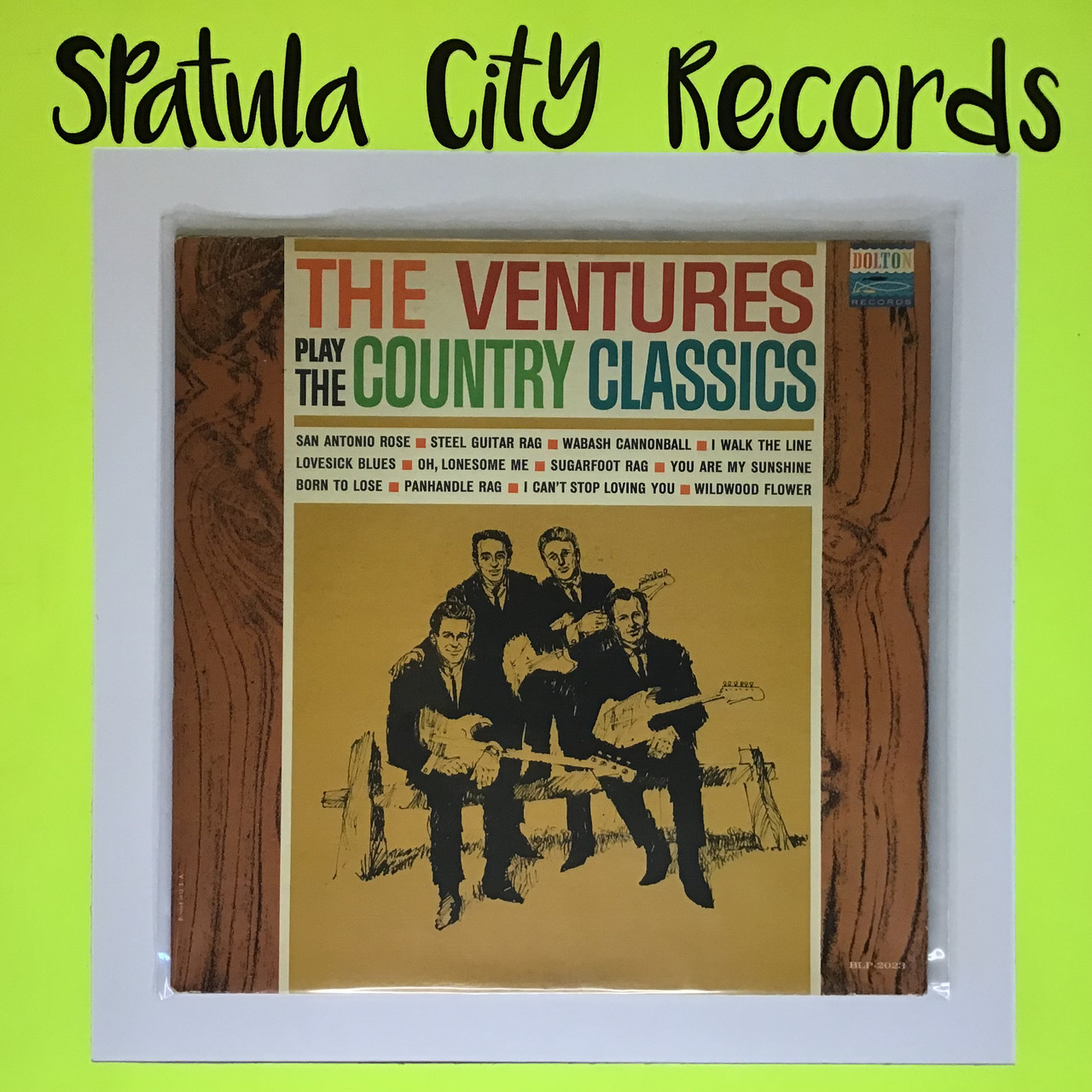 Ventures, The - The Ventures Play The Country Classics - MONO - vinyl  record album LP