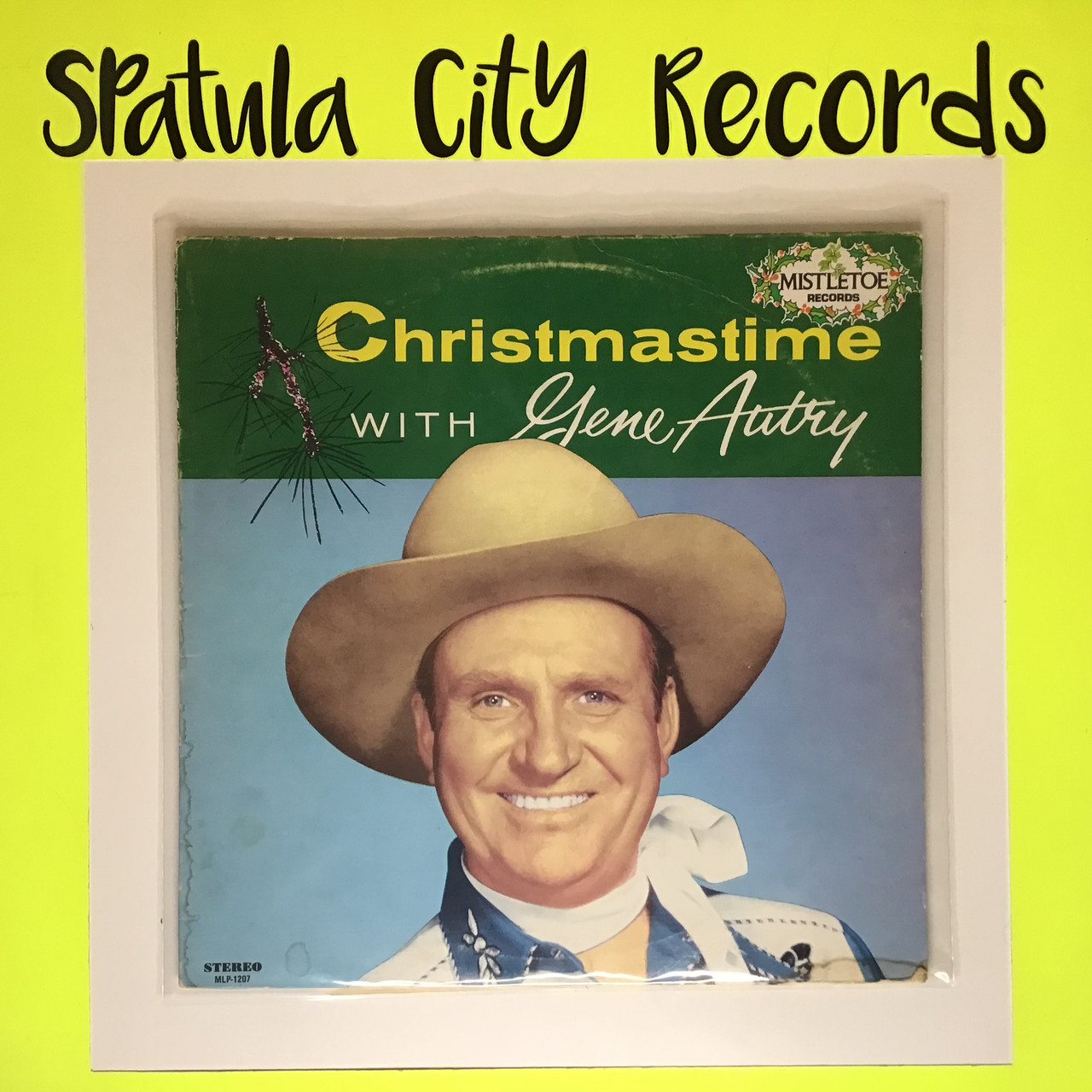 Gene Autry - Christmas time Christmastime - vinyl record album LP