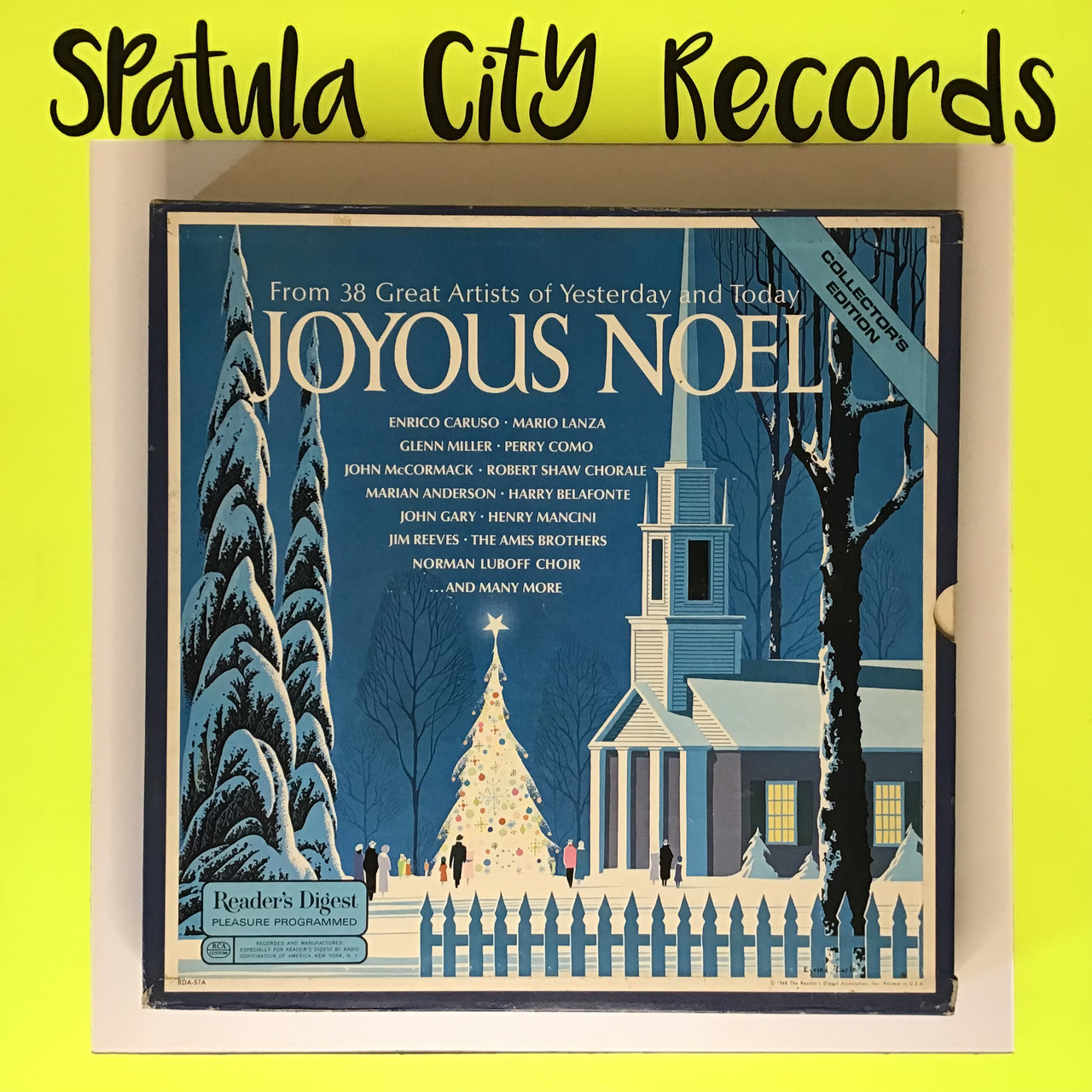 Readers Digest - Joyous Noel - MONO - four vinyl record album LP
