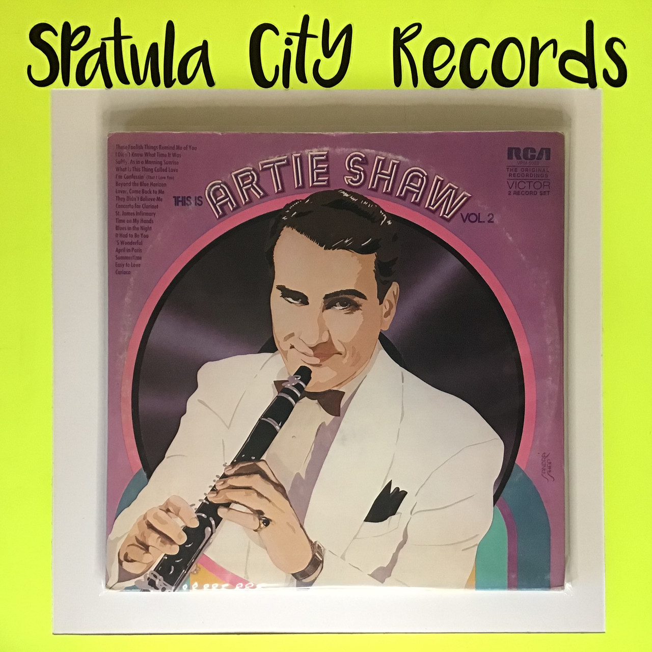 This is Artie Shaw - volume 2 - MONO - double vinyl record album LP