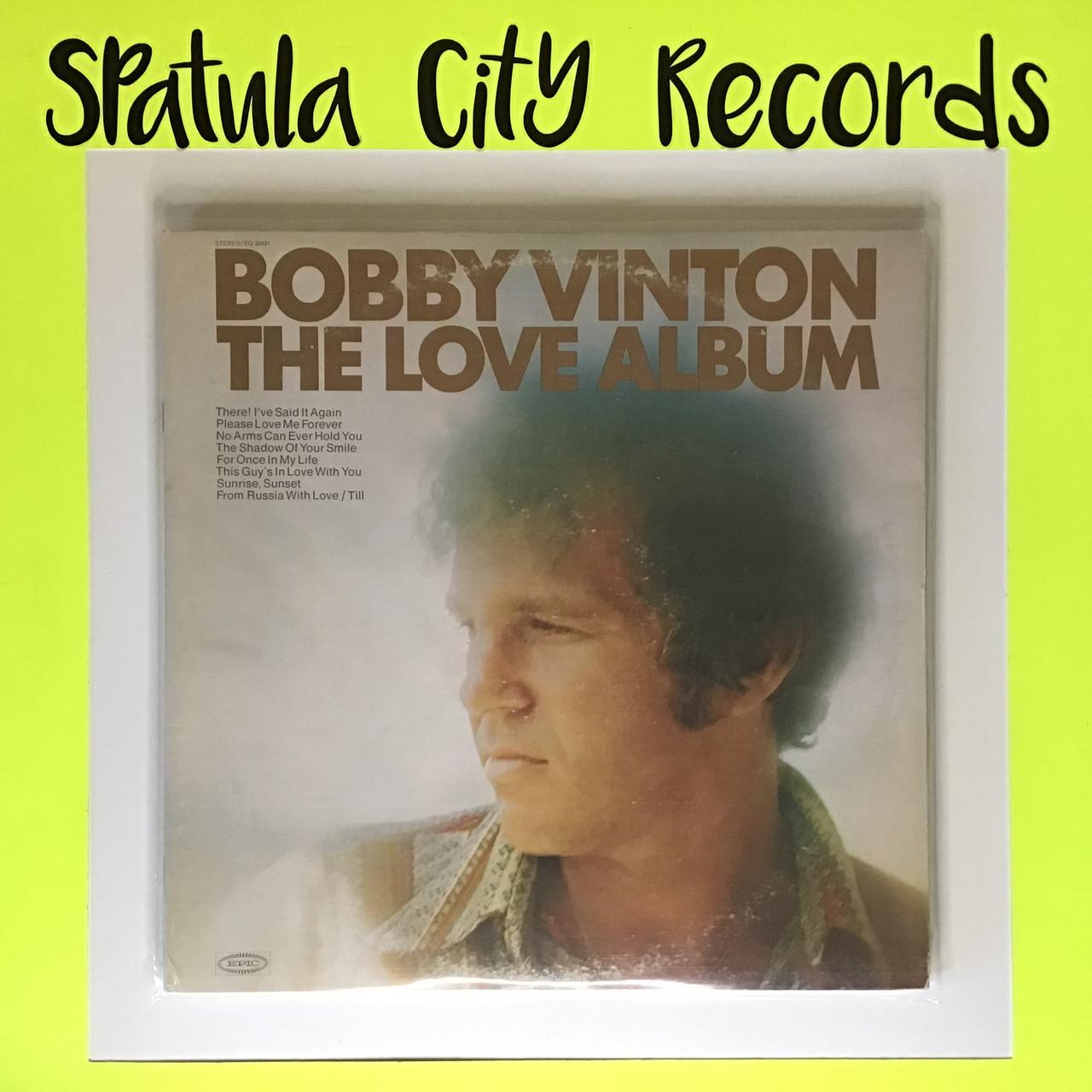 Bobby Vinton - The Love Album - Double vinyl record album LP