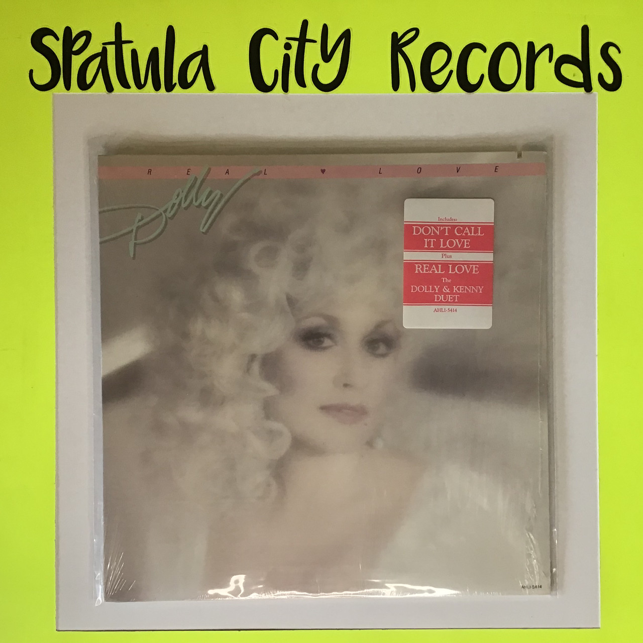 Dolly Parton - Real Love - vinyl record LP