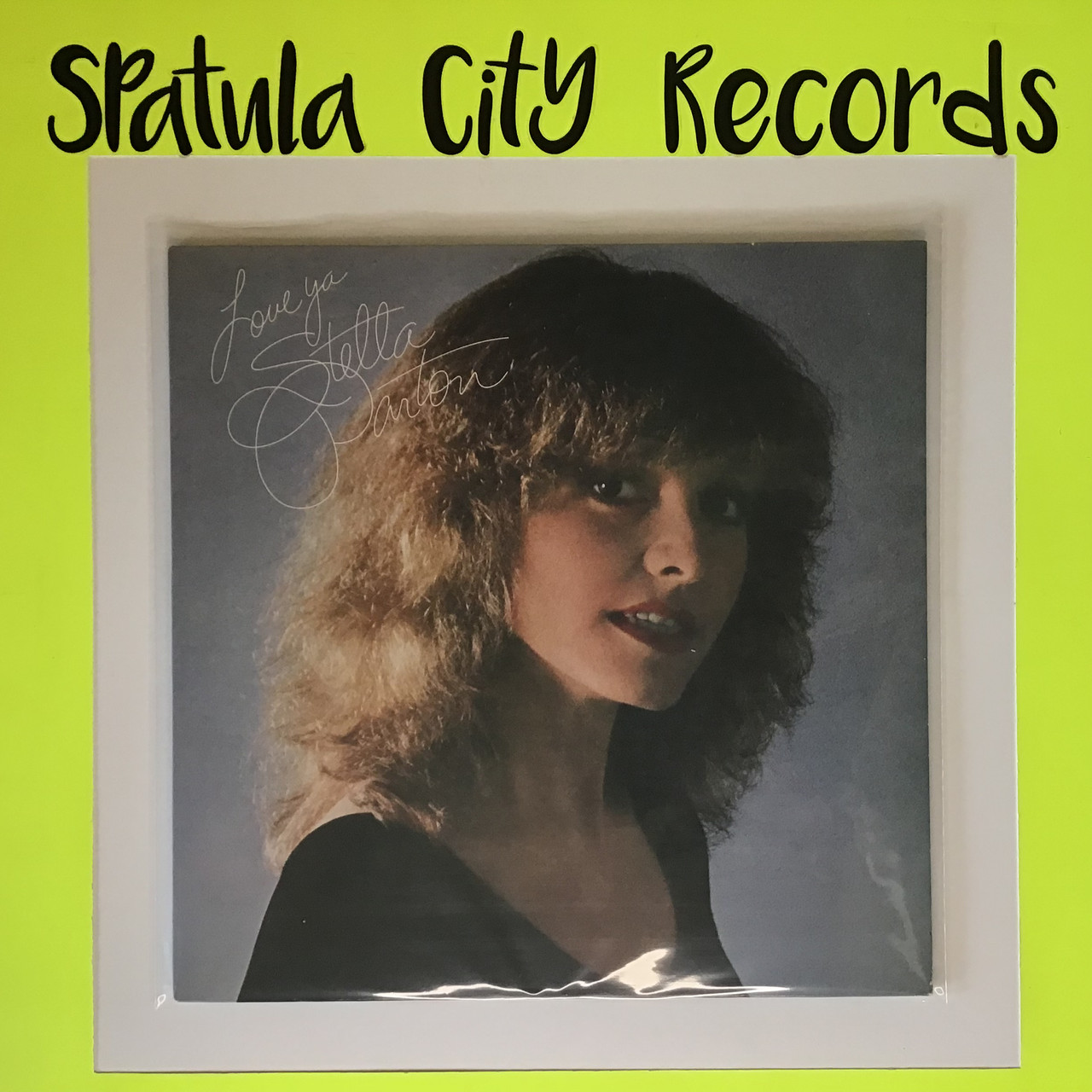 Stella Parton - Love Ya - WLP PROMO - vinyl record LP