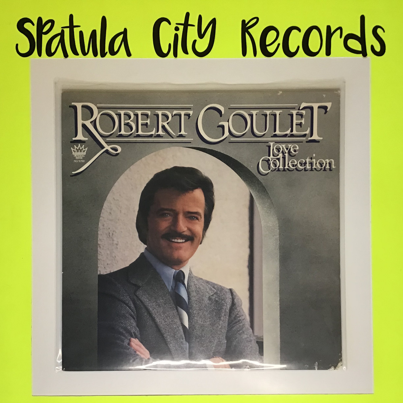 Robert Goulet - Love Collection - vinyl record LP
