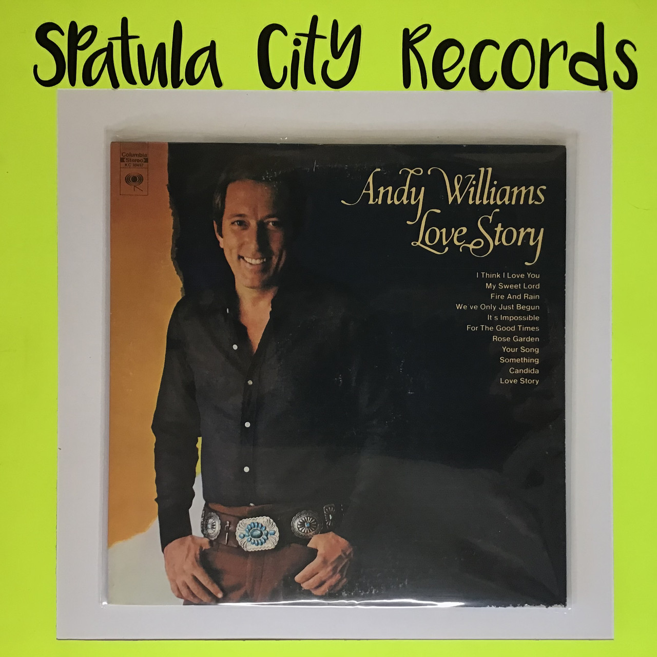 Andy Williams - Love Story - vinyl record album LP