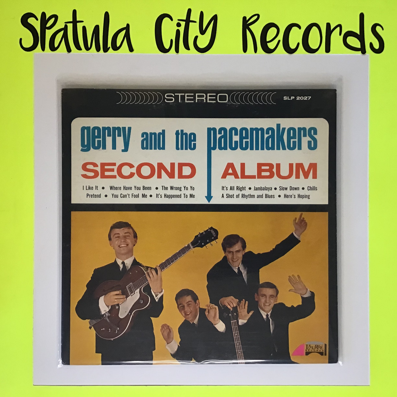 Gerry And The Pacemakers – Gerry And The Pacemakers Second Album - vinyl record LP