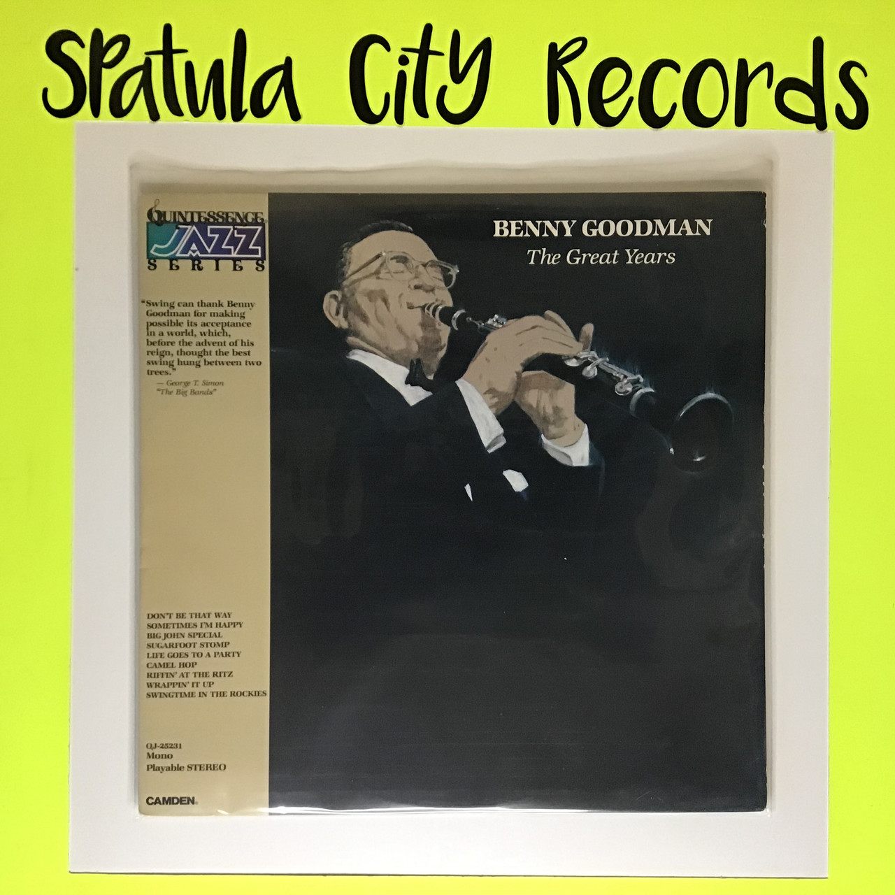 Benny Goodman - The Great Years - MONO - vinyl record album LP