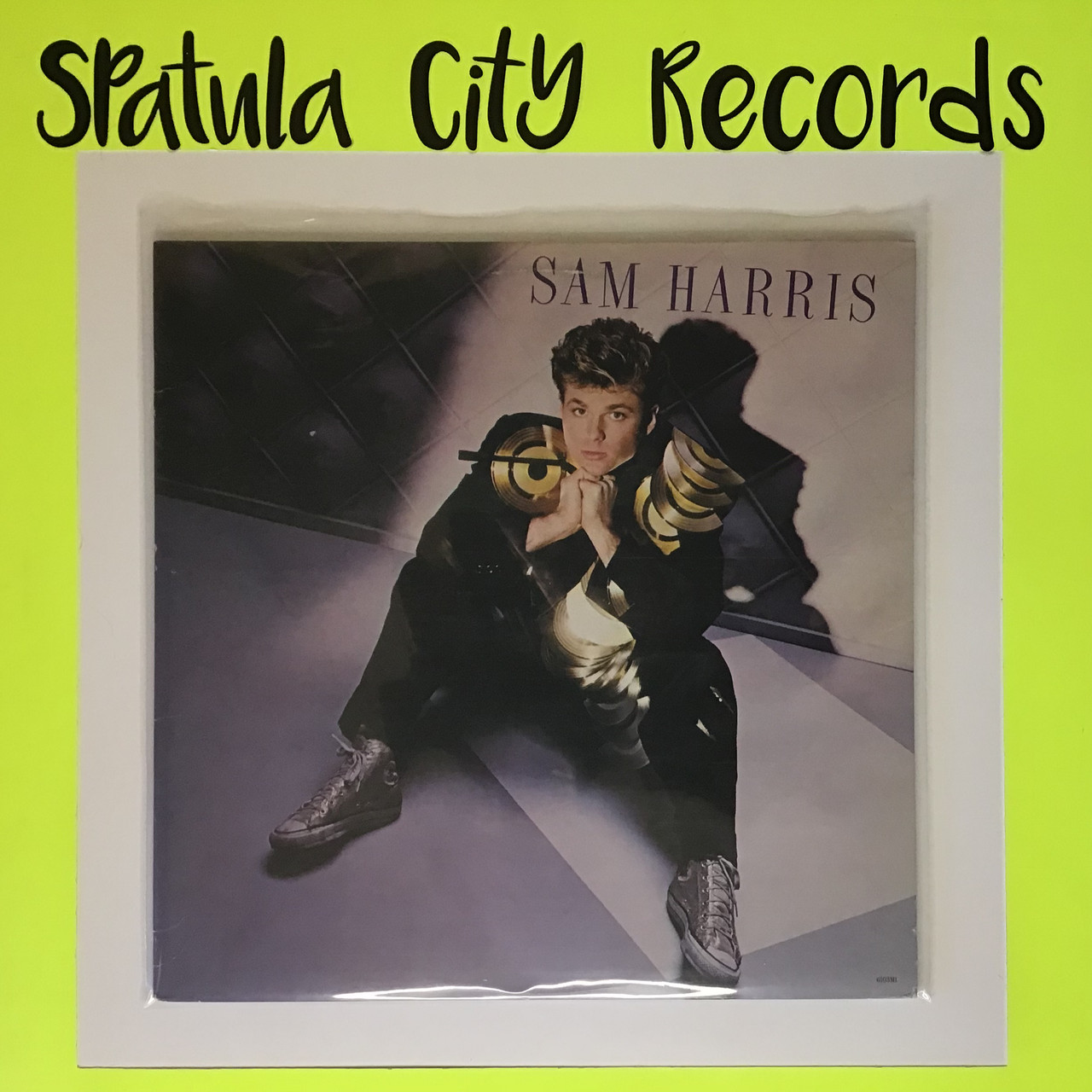 Sam Harris - Sam Harris self- titled - vinyl record LP