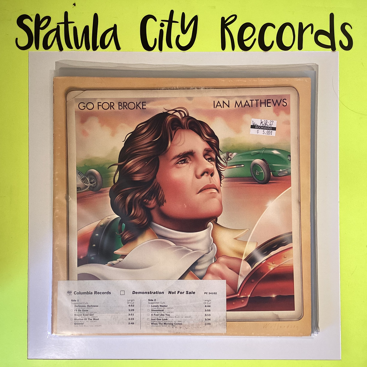 Ian Matthews - Go For Broke - WLP PROMO -  vinyl record album LP