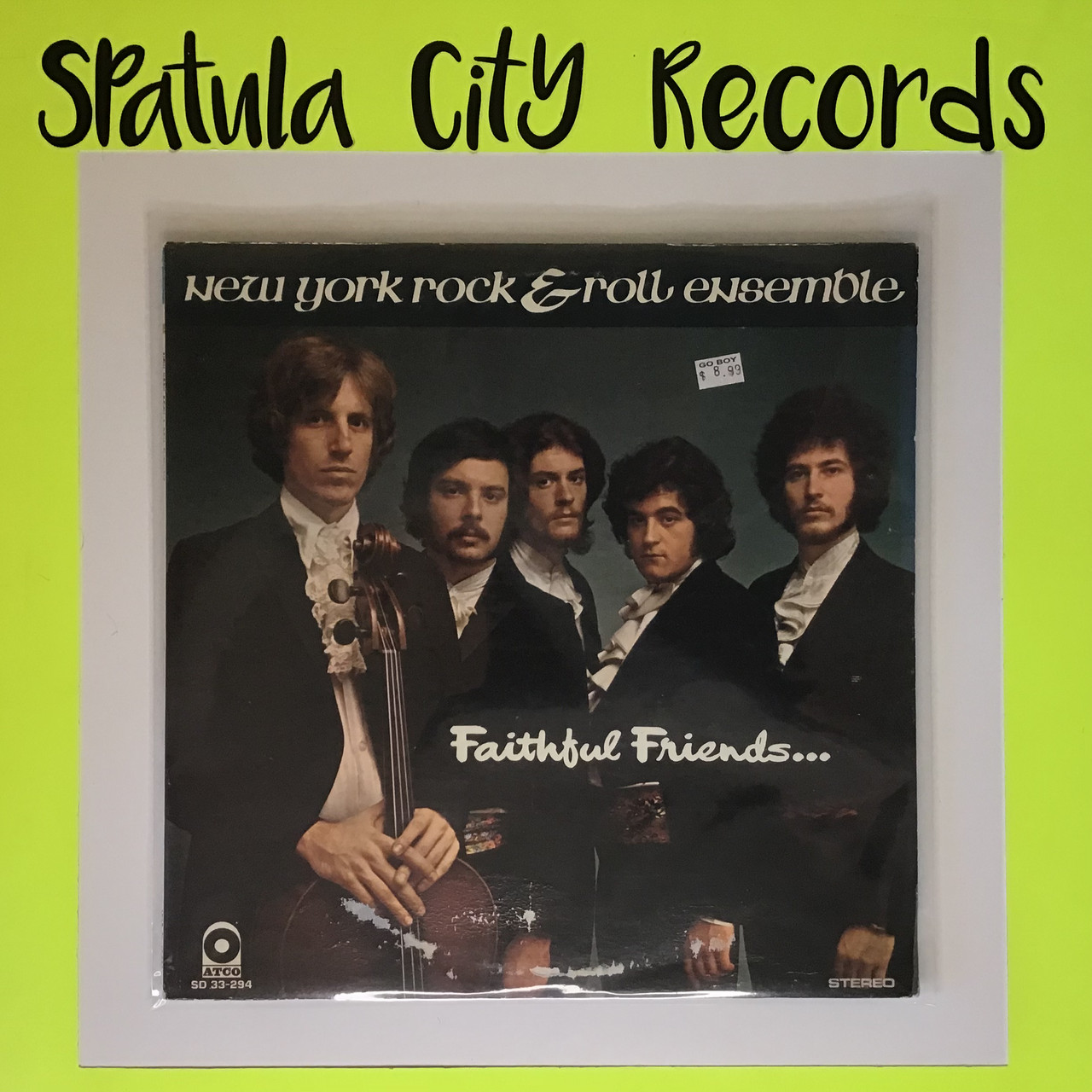 New York Rock and Roll Ensemble - Faithful Friends - vinyl record LP