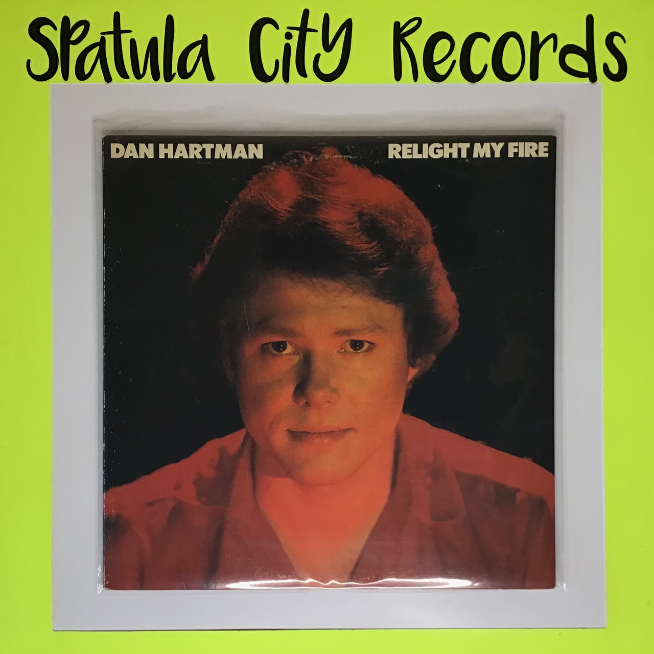Dan Hartman - Relight My Fire - WLP PROMO - vinyl record album LP