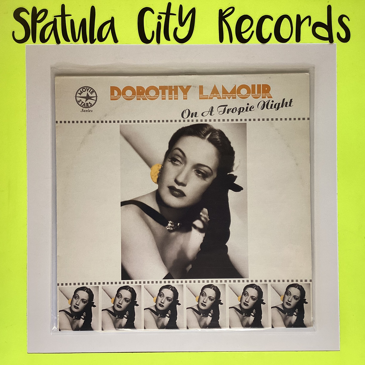 Dorothy Lamour - On A Tropic Night - UK IMPORT - vinyl record LP