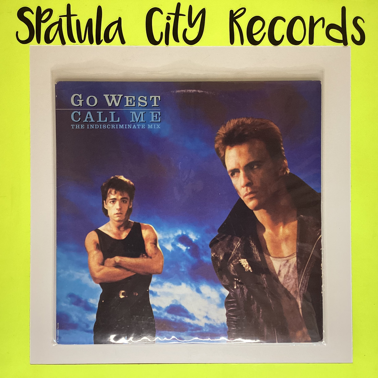 Go West – Call Me (The Indiscriminate Mix) - 12" single - vinyl record LP