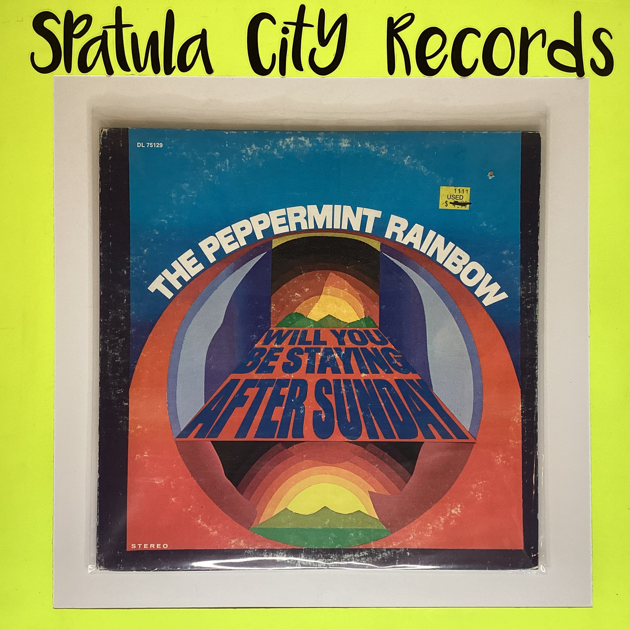 The Peppermint Rainbow - Will You Be Staying After Sunday - vinyl record LP