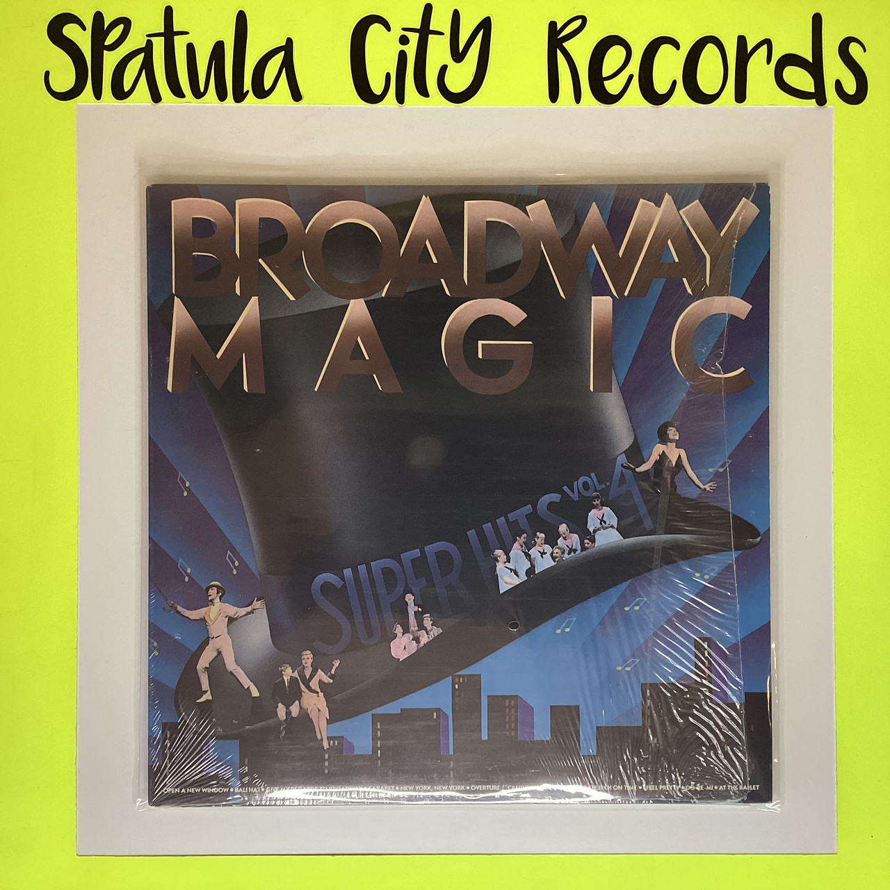 Broadway Magic Super Hits Volume 4 - compilation - vinyl record LP