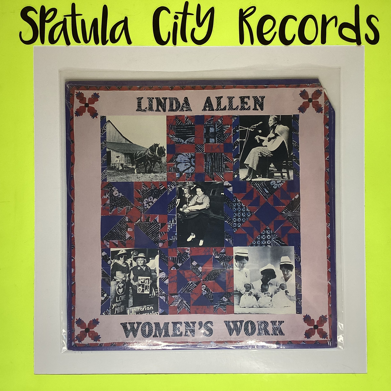 Linda Allen - Women's Work - SEALED - vinyl record LP