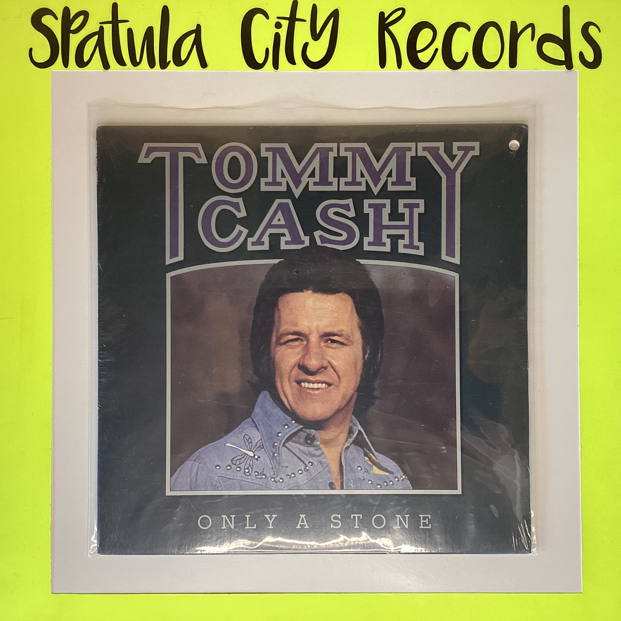 Tommy Cash - Only A Stone - SEALED - vinyl record LP