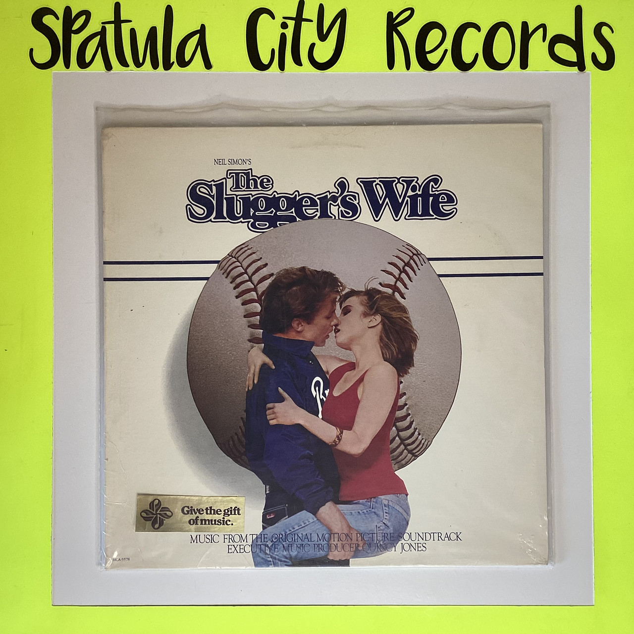 Music From The Original Motion Picture Soundtrack - The Slugger's Wife - soundtrack - vinyl record LP