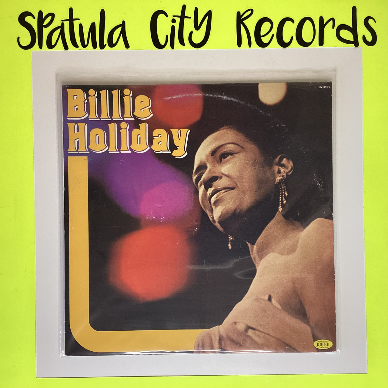Billie Holiday - Billie Holiday self-titled - ITALY IMPORT - vinyl record LP