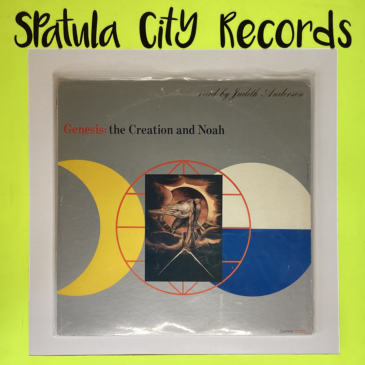 Judith Anderson – Genesis: The Creation And Noah - vinyl record LP