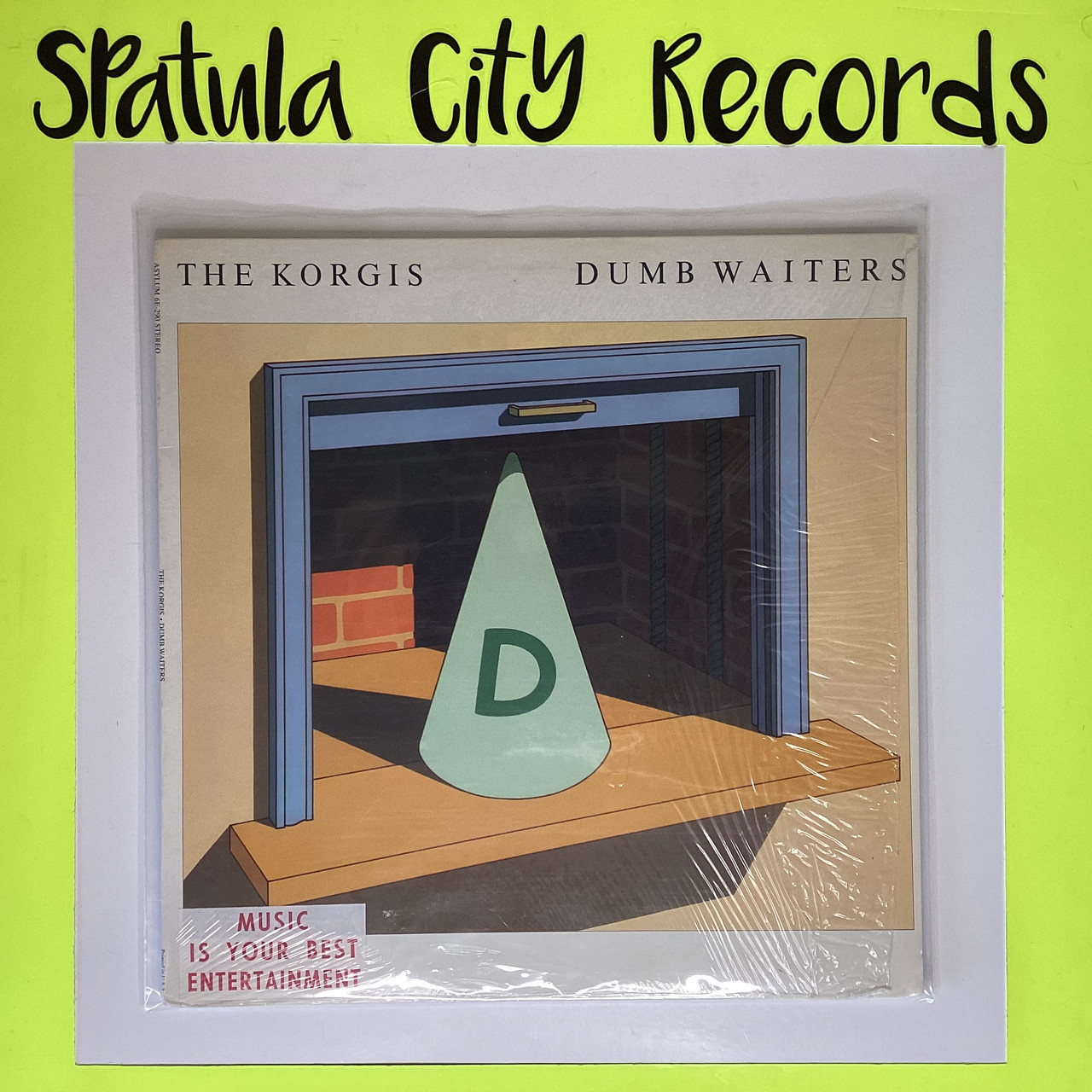 The Korgis - Dumb Waiters - WLP PROMO - vinyl record LP