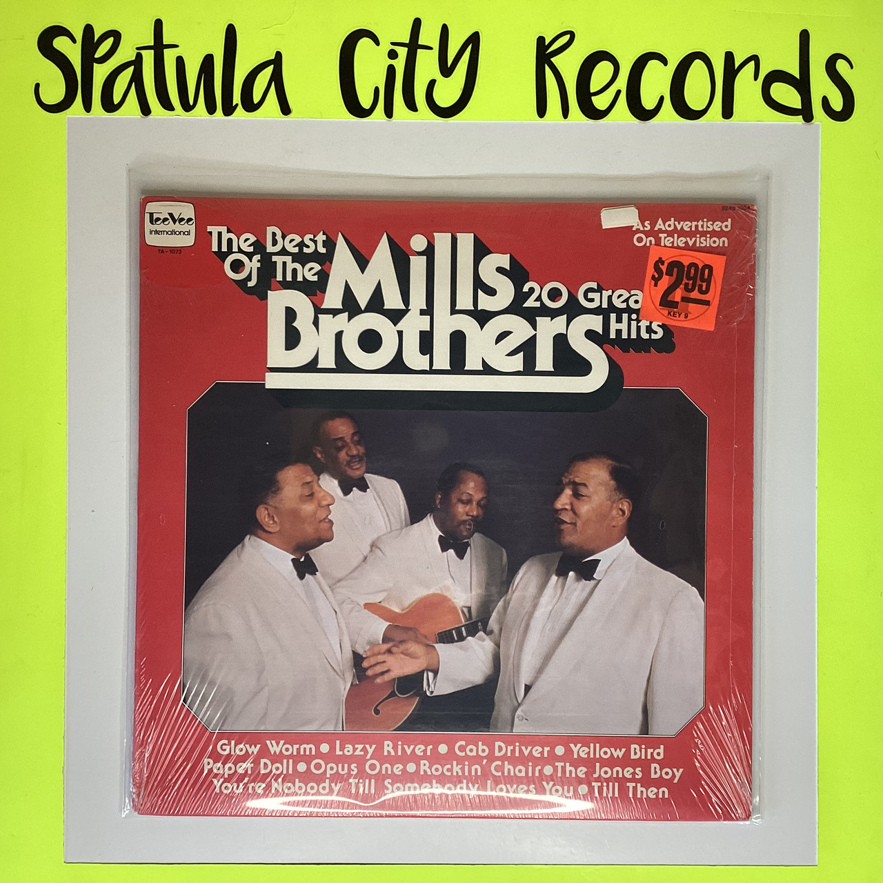 The Mills Brothers - The Best of The Mills Brothers: 20 Greatest Hits - CANADA IMPORT - SEALED - vinyl record LP