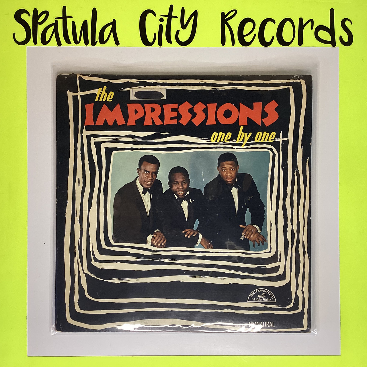 The Impressions - One By One - MONO - vinyl record album LP - The