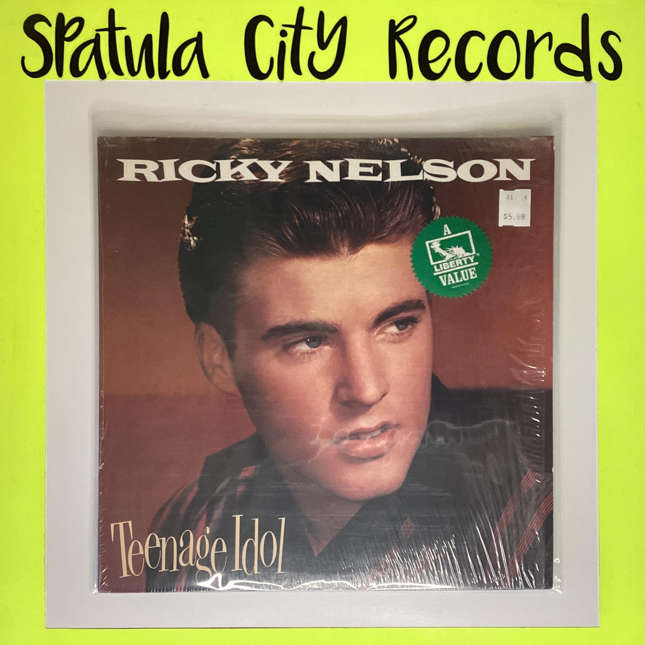 Ricky Nelson - Teenage Idol - vinyl record LP