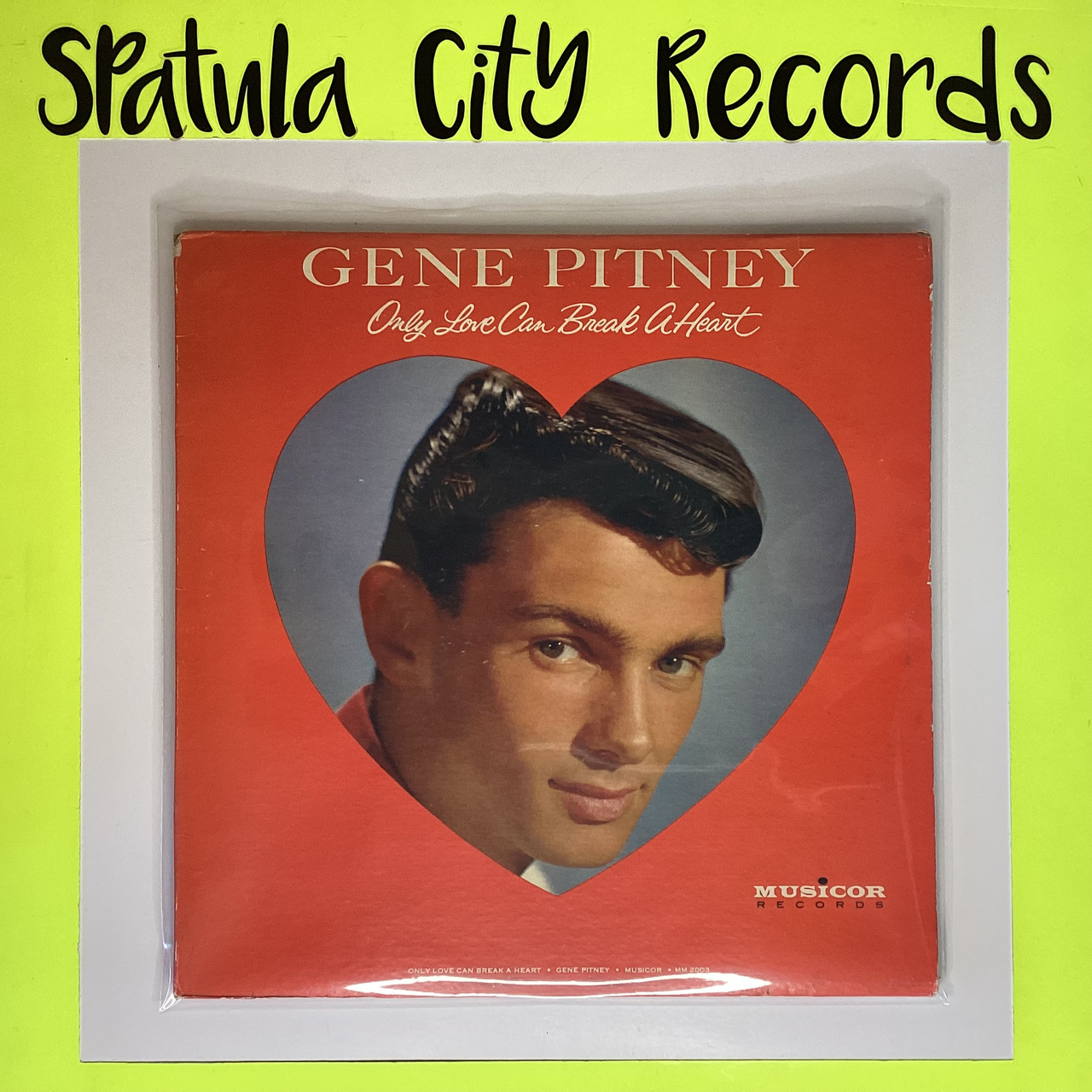 Gene Pitney - Only Love Can Break A Heart - MONO - vinyl record LP
