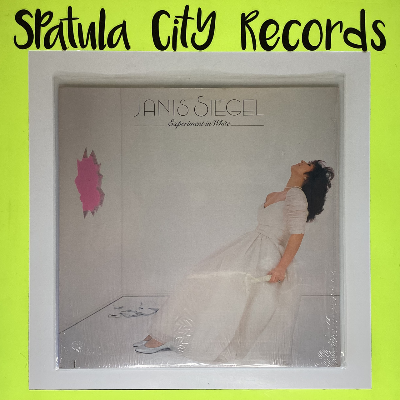 Janis Siegel - Experiment in White - vinyl record LP