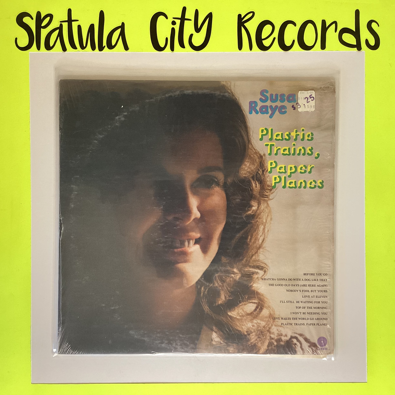 Susan Raye - Plastic Trains, Paper Planes - vinyl record album LP