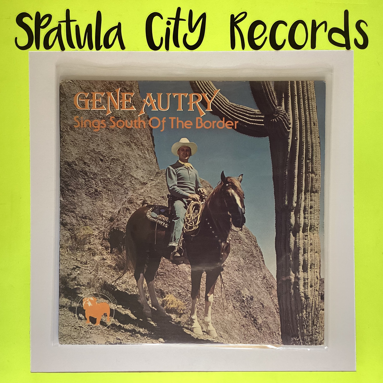 Gene Autry - Sings South of the Border - UK IMPORT - vinyl record album LP