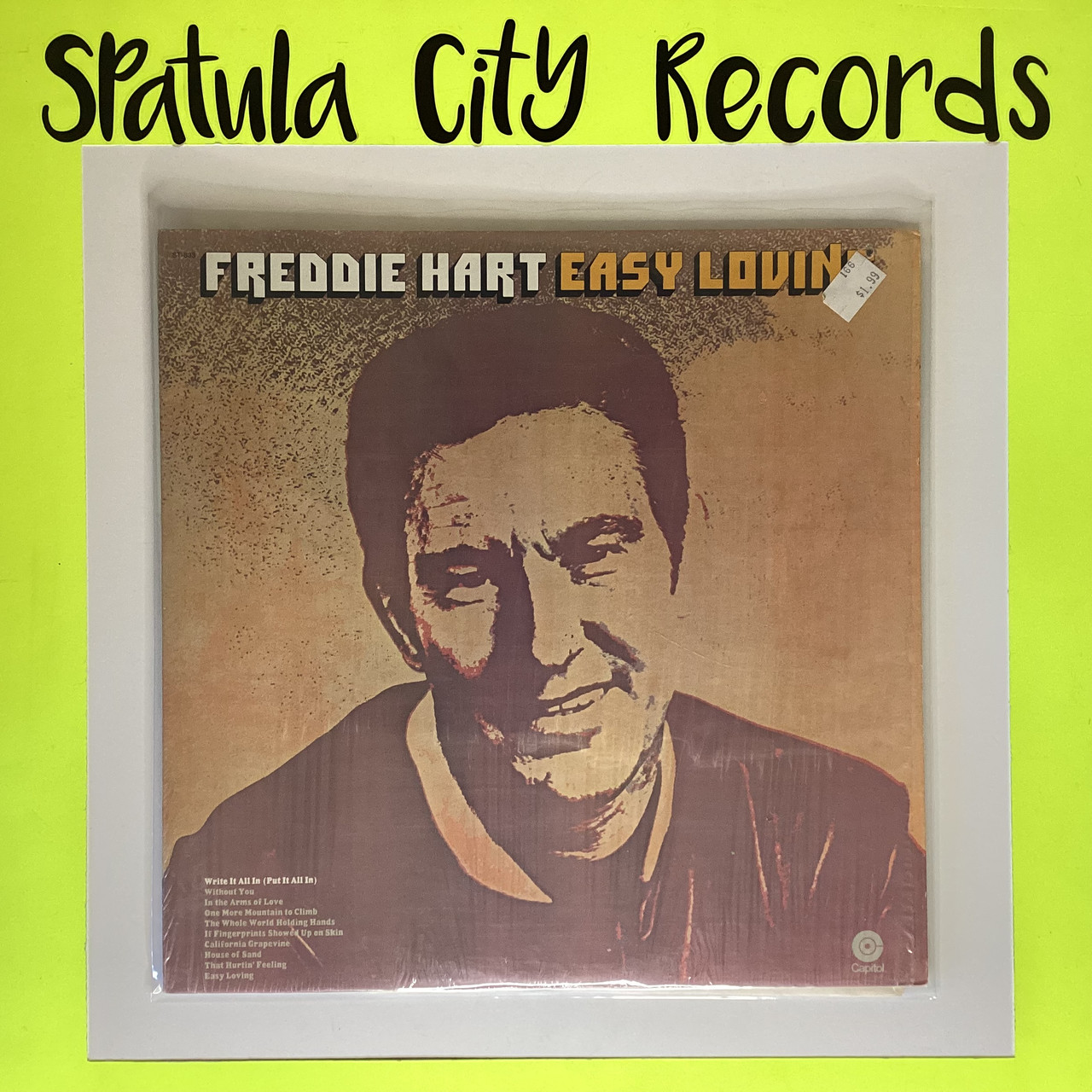 Freddie Hart - Easy Loving - vinyl record album LP