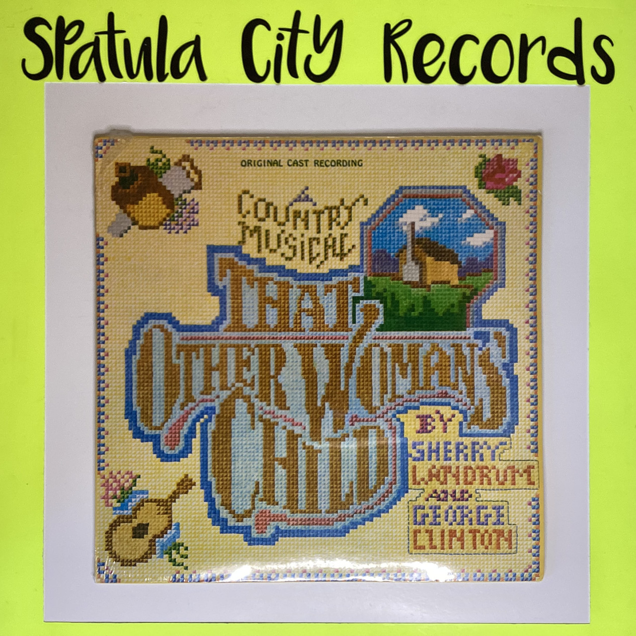 Sherry Ann Landrum, George Clinton – That Other Woman's Child - soundtrack - SEALED - vinyl record LP