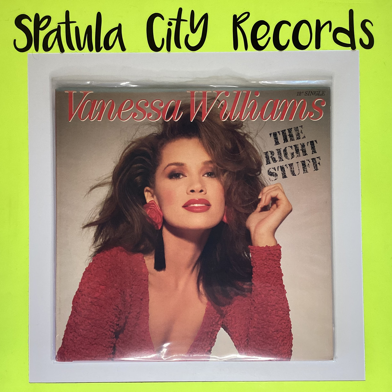 Vanessa Williams - The Right Stuff - 12" single - vinyl record LP