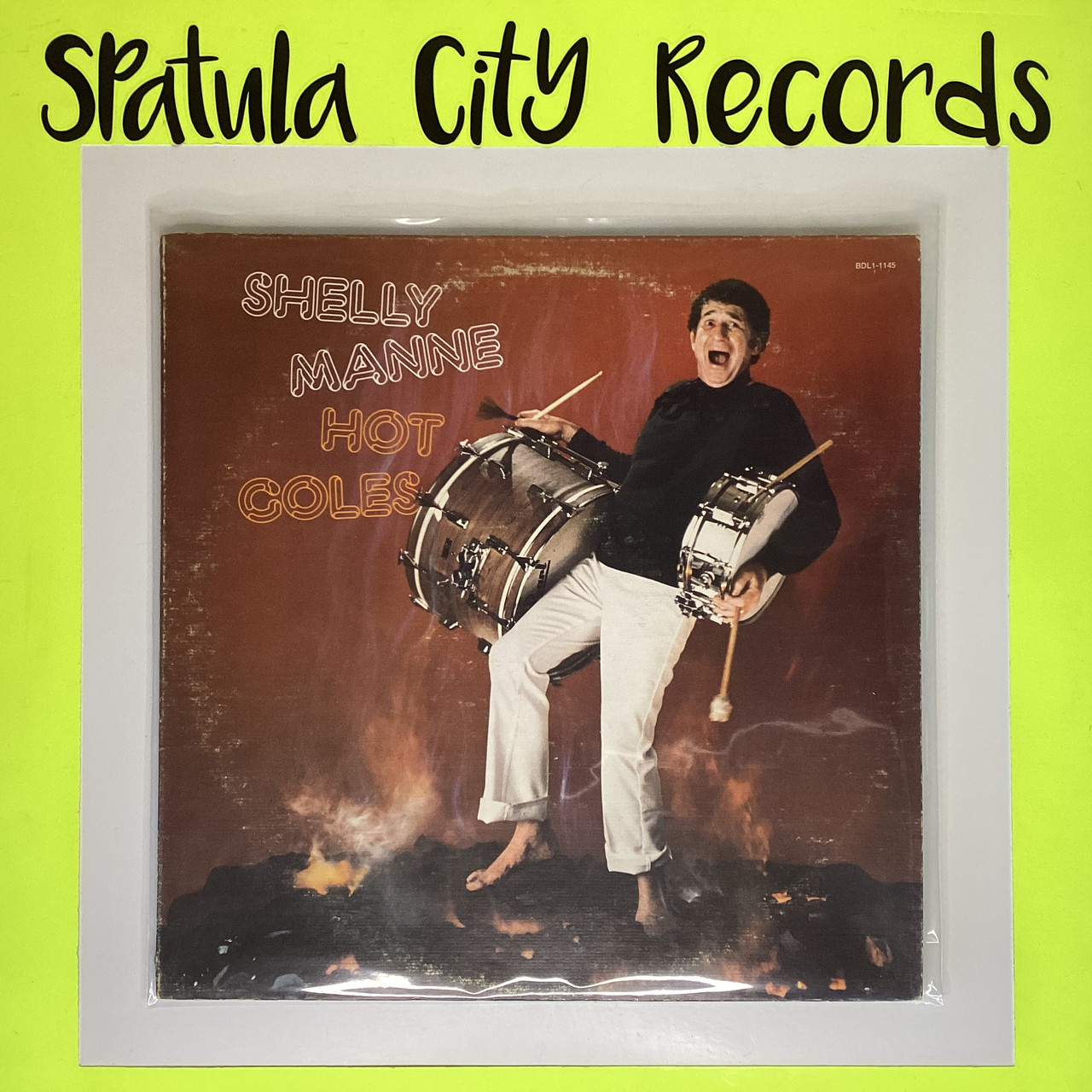 Shelly Manne - Hot Coles - vinyl record album LP