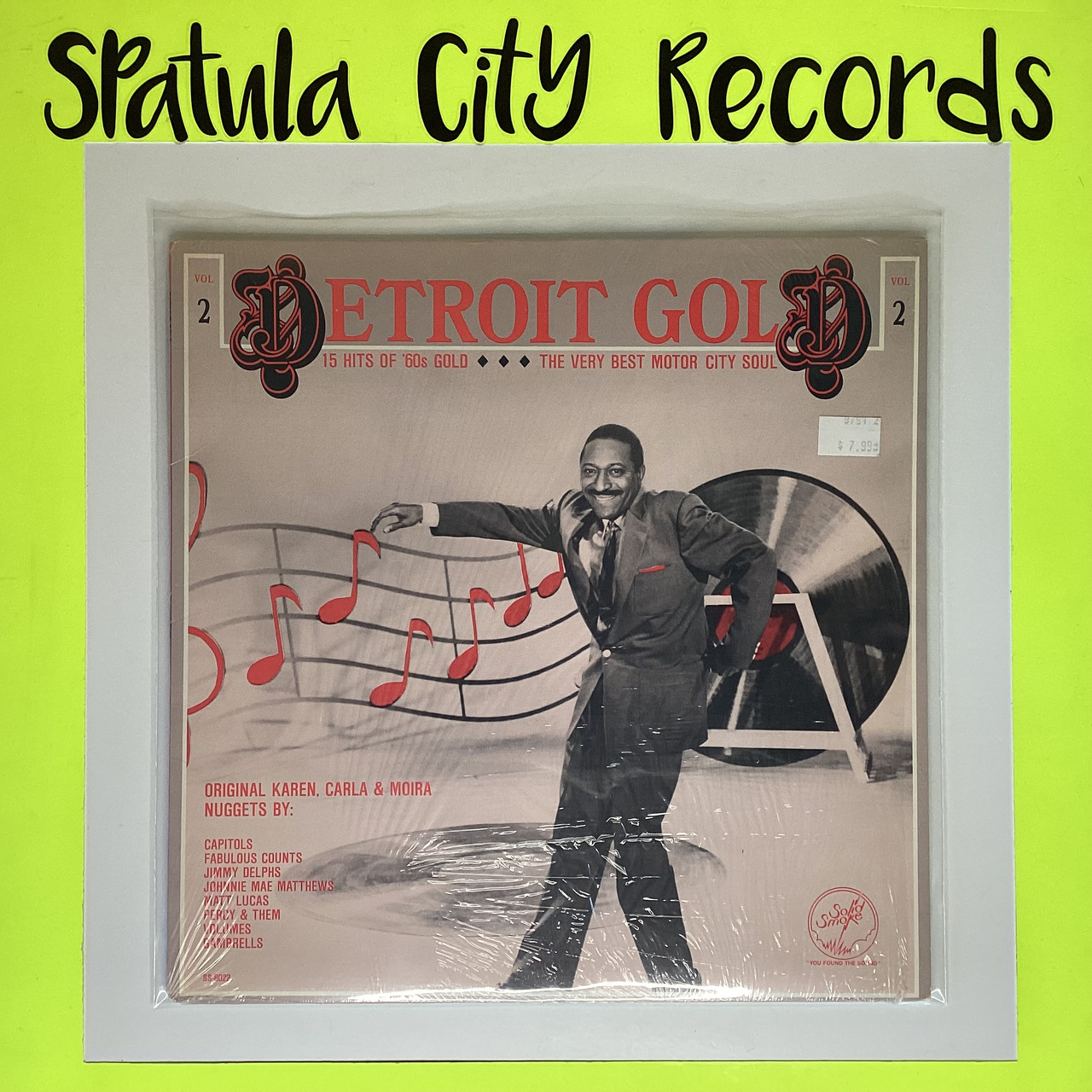Detroit Gold Volume Two - compilation - vinyl record LP